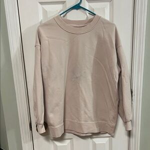 Lululemon Athletica Cream Oversized Sweatshirt